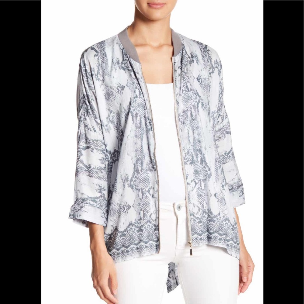 NWT! Tart Reptile Print Cardigan Jacket